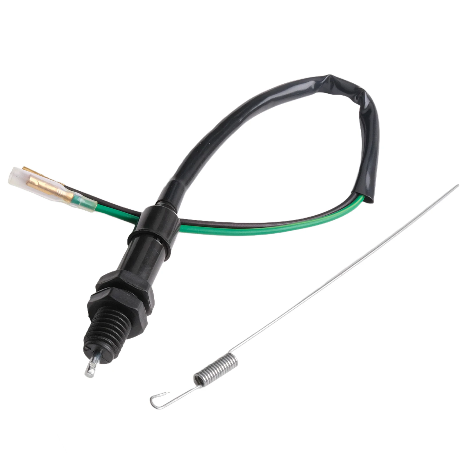Brake Light Switch and Spring Kit for Honda and For Suzuki Motorcycles Compatible with Most Drum Brake Variants