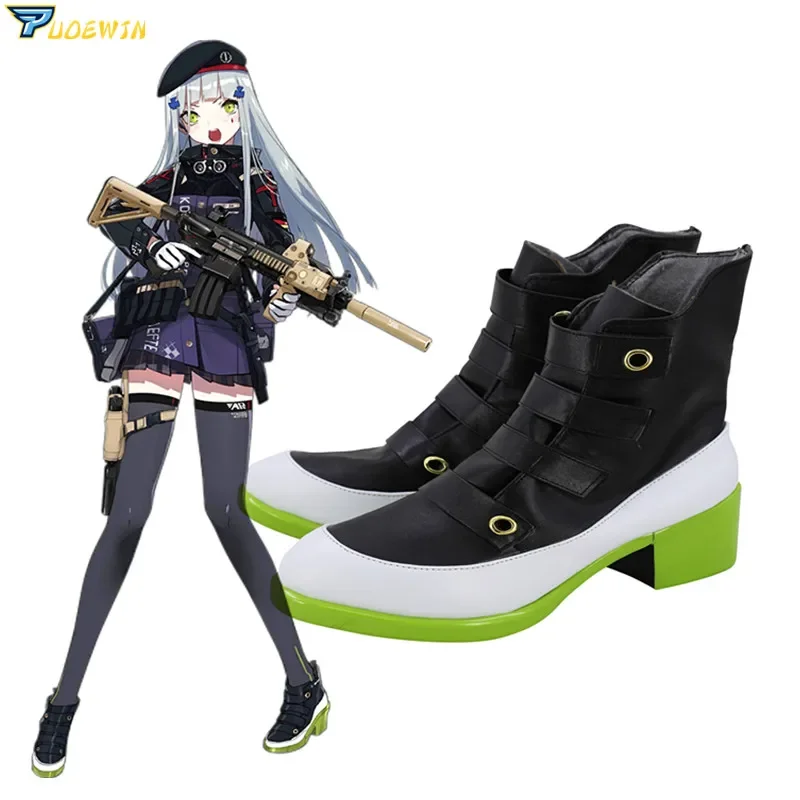 Game girls frontline hk441 cosplay shoes boots