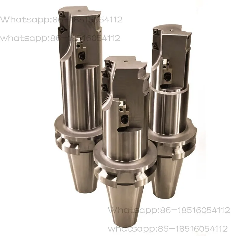 Cassette type small boring tool compound stepped knife holder 45 degrees  discard boring head
