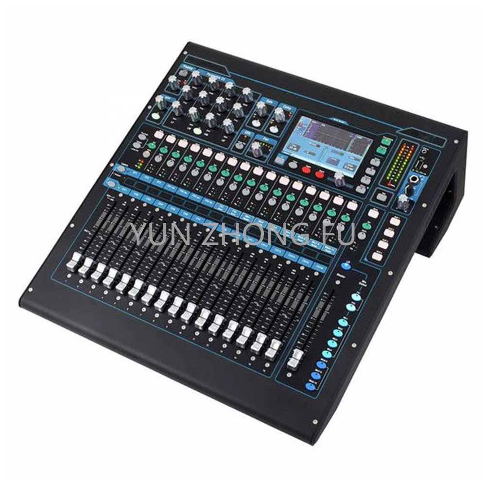 Professional Mixer Studio 16 Digital Audio Mixer 16 Mono Input Audio Mixer