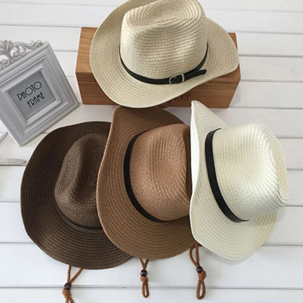 

Sunscreen Denim Hat Wide Brim Straw Sun Hat Floppy Foldable Beige Beach Garden Camping Hiking Lightweight Breathing Stylish