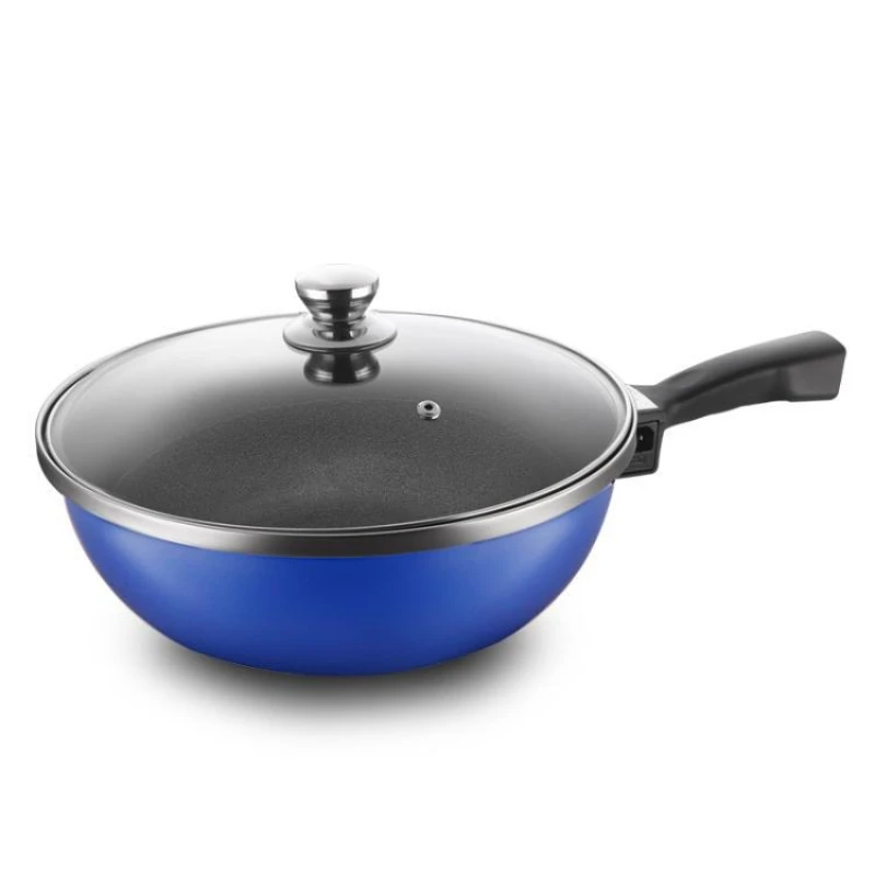 

Electric wok Household integrated cooking wok Multifunctional wok cooking pan Plug-in non-stick pan