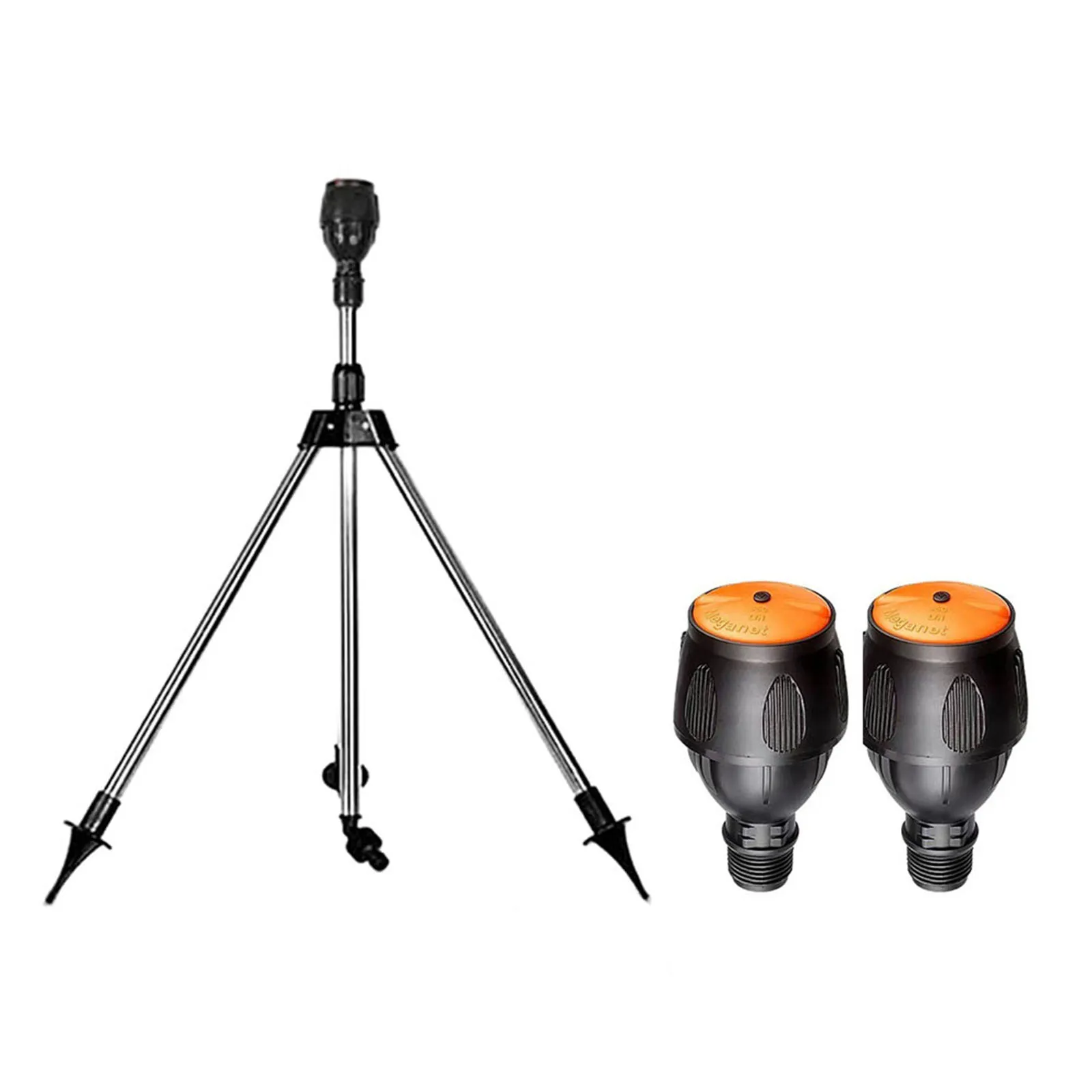 Innovative Design 360 Degree Rotating Tripod Sprinkler Made for Durability & Water Conservation Suitable for Large Spaces