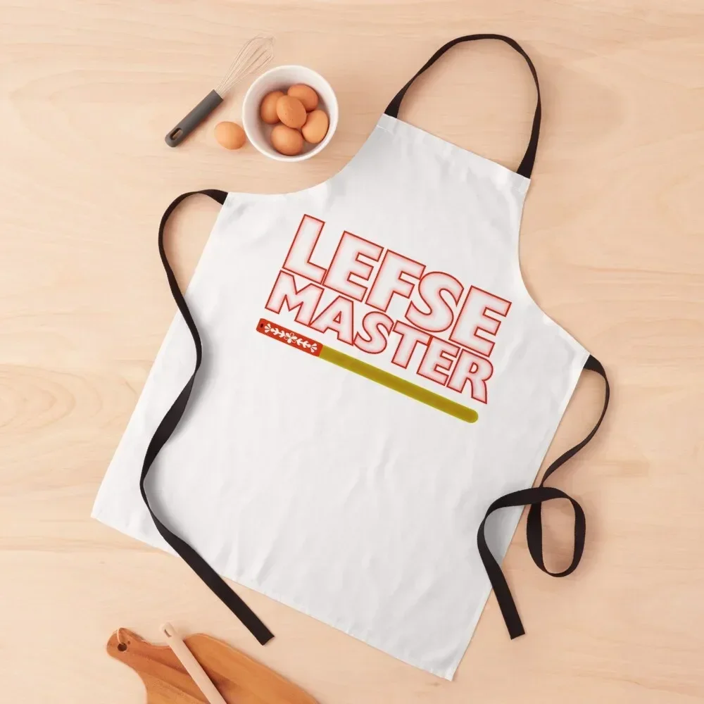 

Lefse Master Roll Flip Cook Scandinavian Food Apron Kitchen accessories Kitchen Things Customizable Woman Home Cleaning Apron