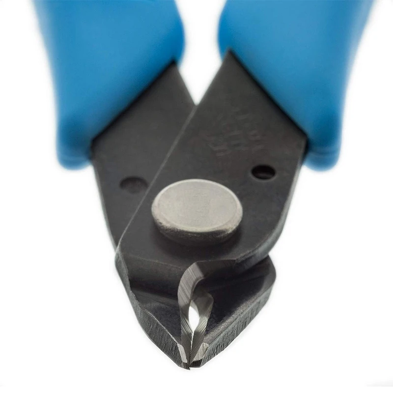Xuron 170-II Original Micro-Shear Flush Cutter High Carbon Steel Bypass Blade for 18AWG 1mm Soft Wire Jewelry Hobby Cutting