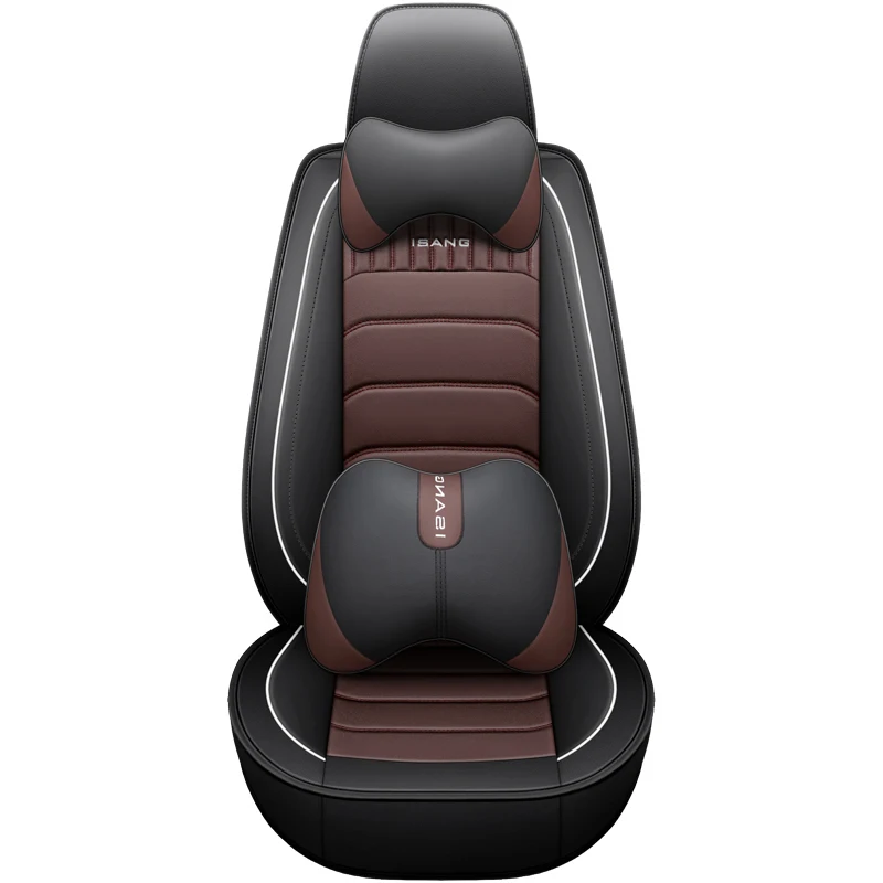 

Factory High Quality Artificial leather car seat covers luxury universal seats cover