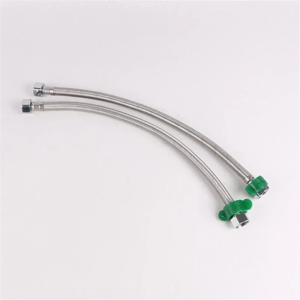 Stainless Explosion-proof Shower Pipe Water Heater Water Supply Connection Pipe Quarter Hot Water Braided Hose