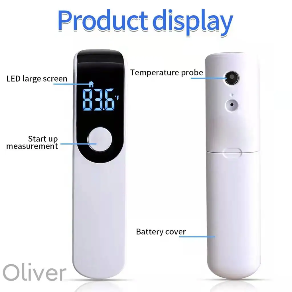 Home use  digital Infrared Thermometer Forehead Ear Non-Contact Thermometer medical Termometro Body Fever Baby/Adult Temperature