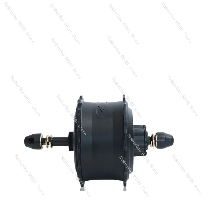 Snowmobile rear drive 36V48V500W brushless toothed high-speed motor modified tram front and rear drive wheel set