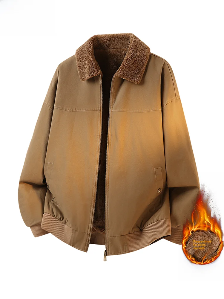 

Мужская рабочая куртка TUCANO с воротником-стойкой, утепленная флисом, осенне-зимняя, новая модель, повседневная, на молнии