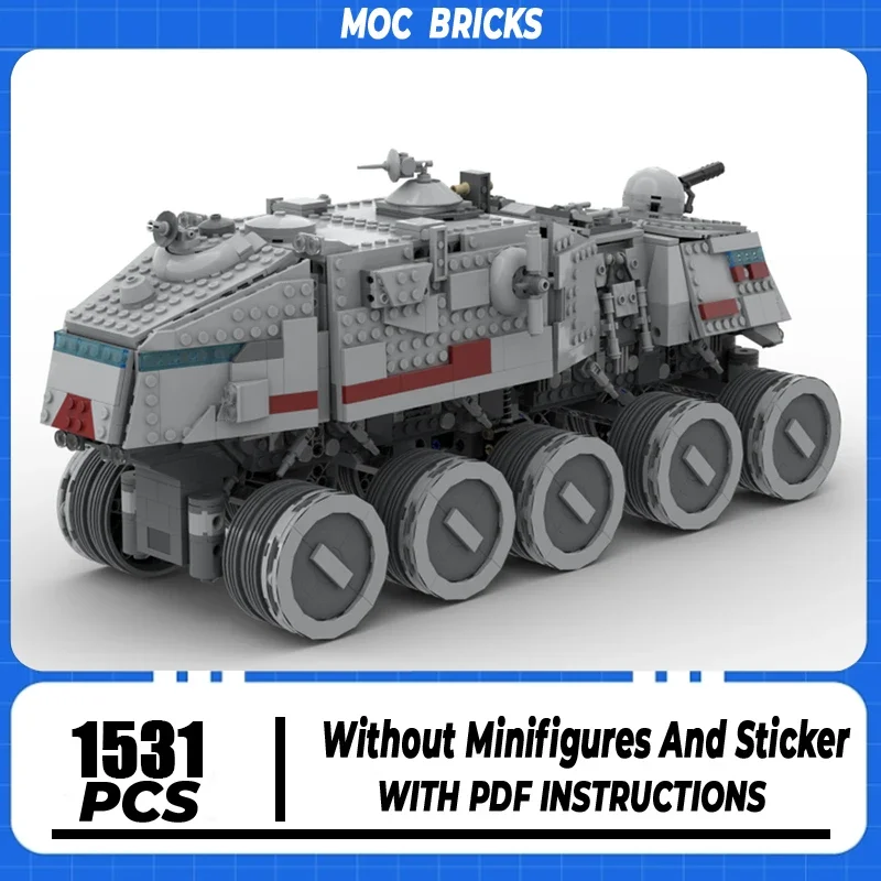 Estrela filmes modelo moc tijolos de construção dominador carro modo tecnologia bloco cena modular natal brinquedo diy presentes do feriado