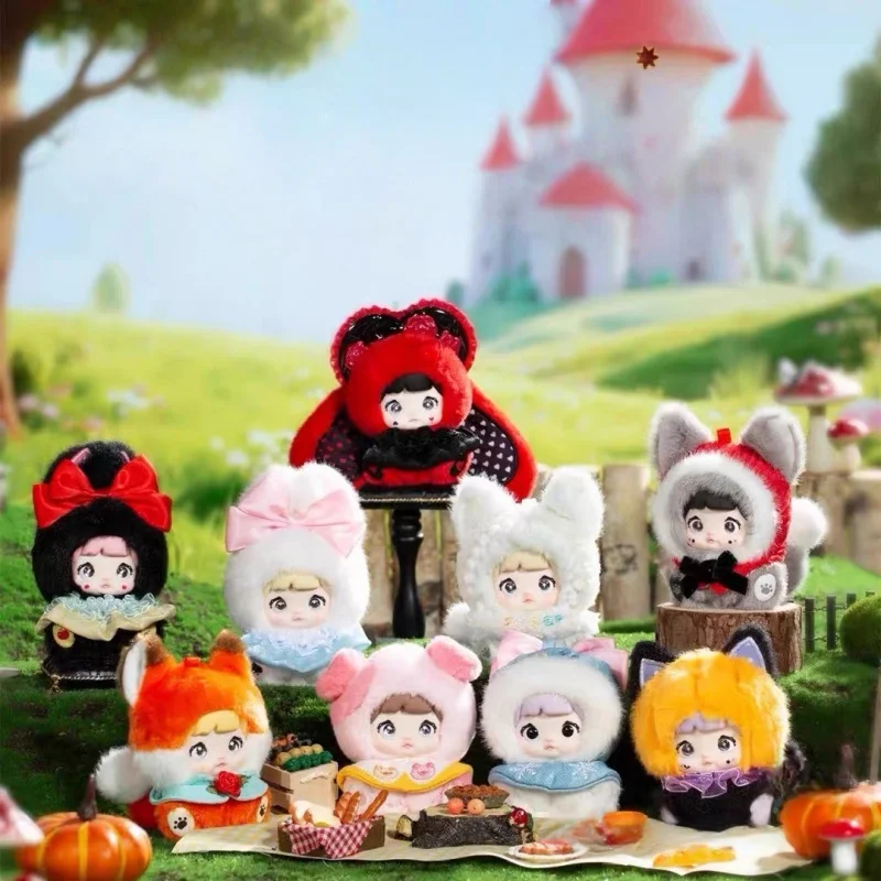 

Nommi Nuomi «Er Mi Bao», детский город, плюшевые подвески, слепая коробка, милые фигурки кукол и декоративный подарок, модные игрушки-сюрпризы