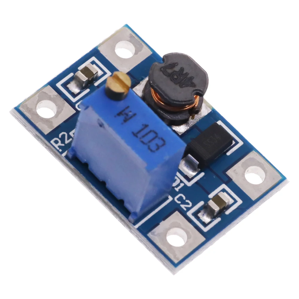 1/5/10PCS DC-DC 2-24V to 2-28V Step Up Adjustable Power Module Step Up Boost Converter 2A SX1308