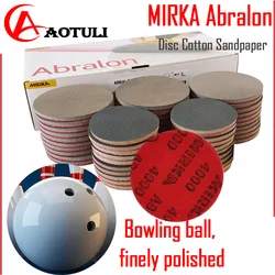 Mirka-disco de lijado Mirka, 6 pulgadas, 150mm, para bola de bolos, pulido/Pintura de coche, papel de lija de belleza