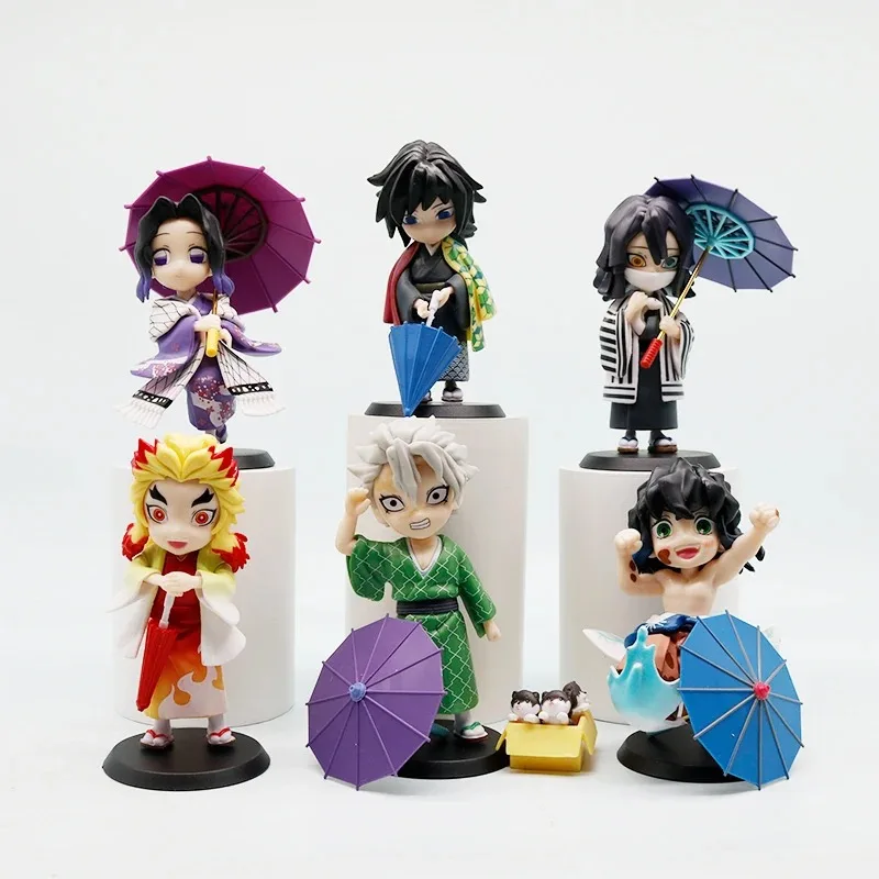 

2026 // Новая коллекционная фигурка Bandai Blind Box из серии Plum Rain: Кочо Шинобу, Томиока Гию, Канроджи Мицури. Загадочная коробка-сюрприз, игрушка, подарок.