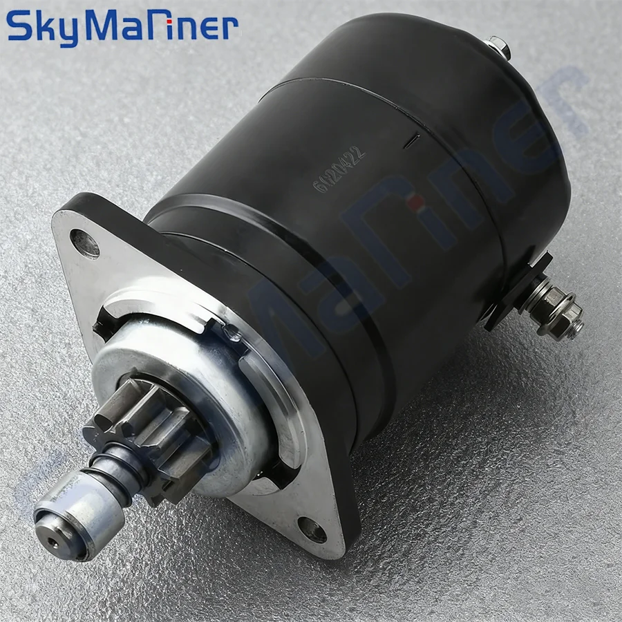 

Starter Motor 9 Tooth 346-76010 for Tohatsu Mercury Outboard Motor M25C M30C M40C 346-76010-0 853805A1 334760100M 346760100