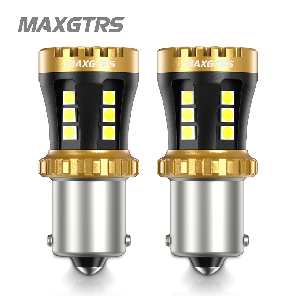 2x S25 P21W BA15S 7443 W21/5W 1157 1156 T20 7440 W21W BAY15D LED لمبات السيارة أضواء خلفية أضواء الفرامل بدوره إشارة عكس مصباح DRL #1