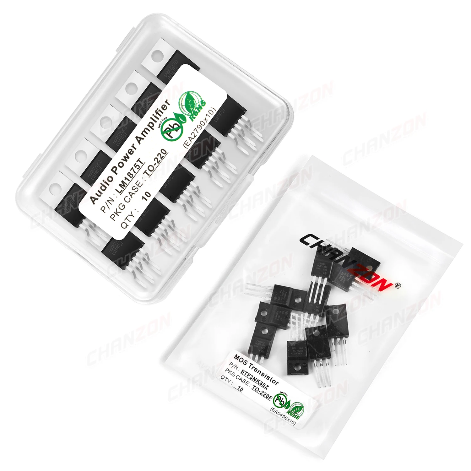 10 قطعة TO-220F TO-220 STF3NK80Z STF24N60M2 STF13NM60N STP10NK60ZFP IRF1405PBF LM1875T الطاقة Mosfet الترانزستور الدوائر المتكاملة #6