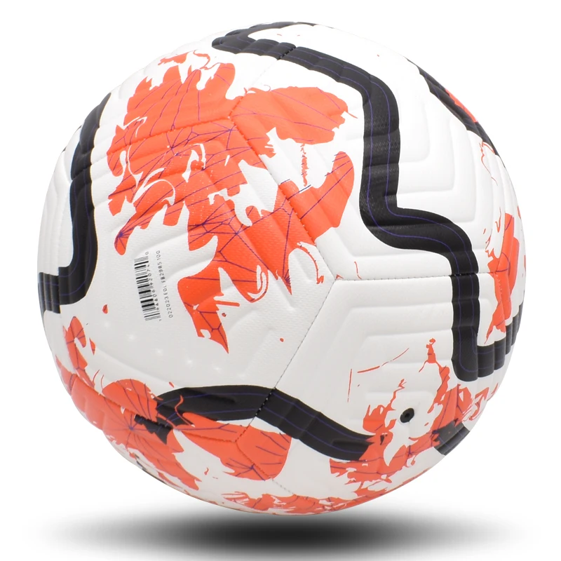 Outdoor Goal Soccer Ball Official Size 5 High Quality PU Team Match Balls Football Training League for Child and Adult