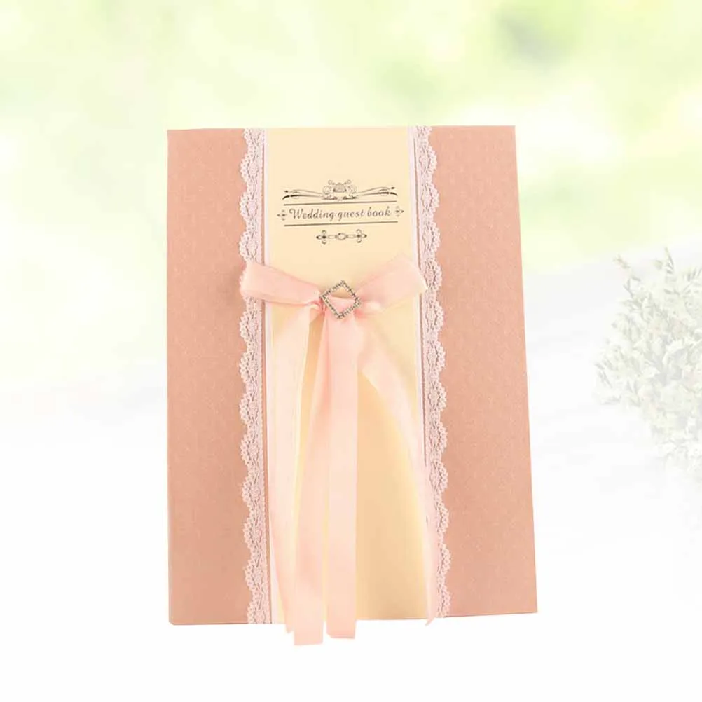 

European Style The Sign Wedding Guest Book Alternative Decorations Stylish for Party