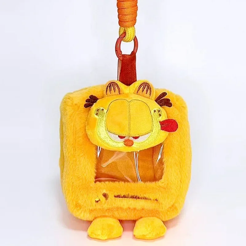 Popular Garfields Kawaii Cartooon 10cm Plush Toys Keychains Cute Odie Garfields Family Soft Stuffed Animals Peluche Toys Gifts view 5