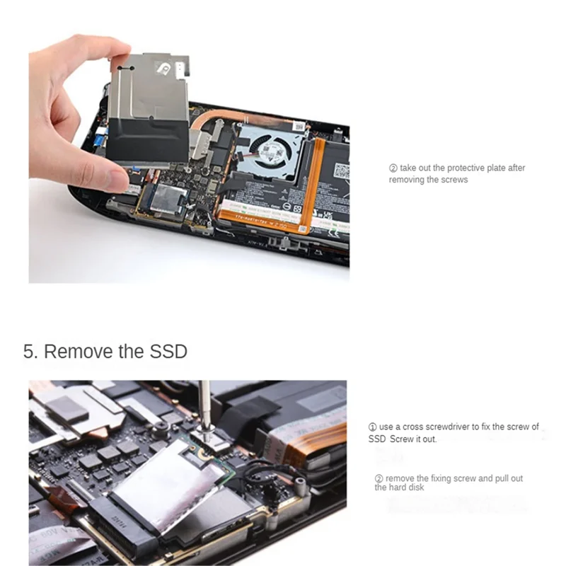FULL-M.2 2230 SSD Heatsink M2 Nvme Solid-State Hard Disk Copper Radiator For 2230 SSD Heat Sink Game Console Thermal Pad,A Durab