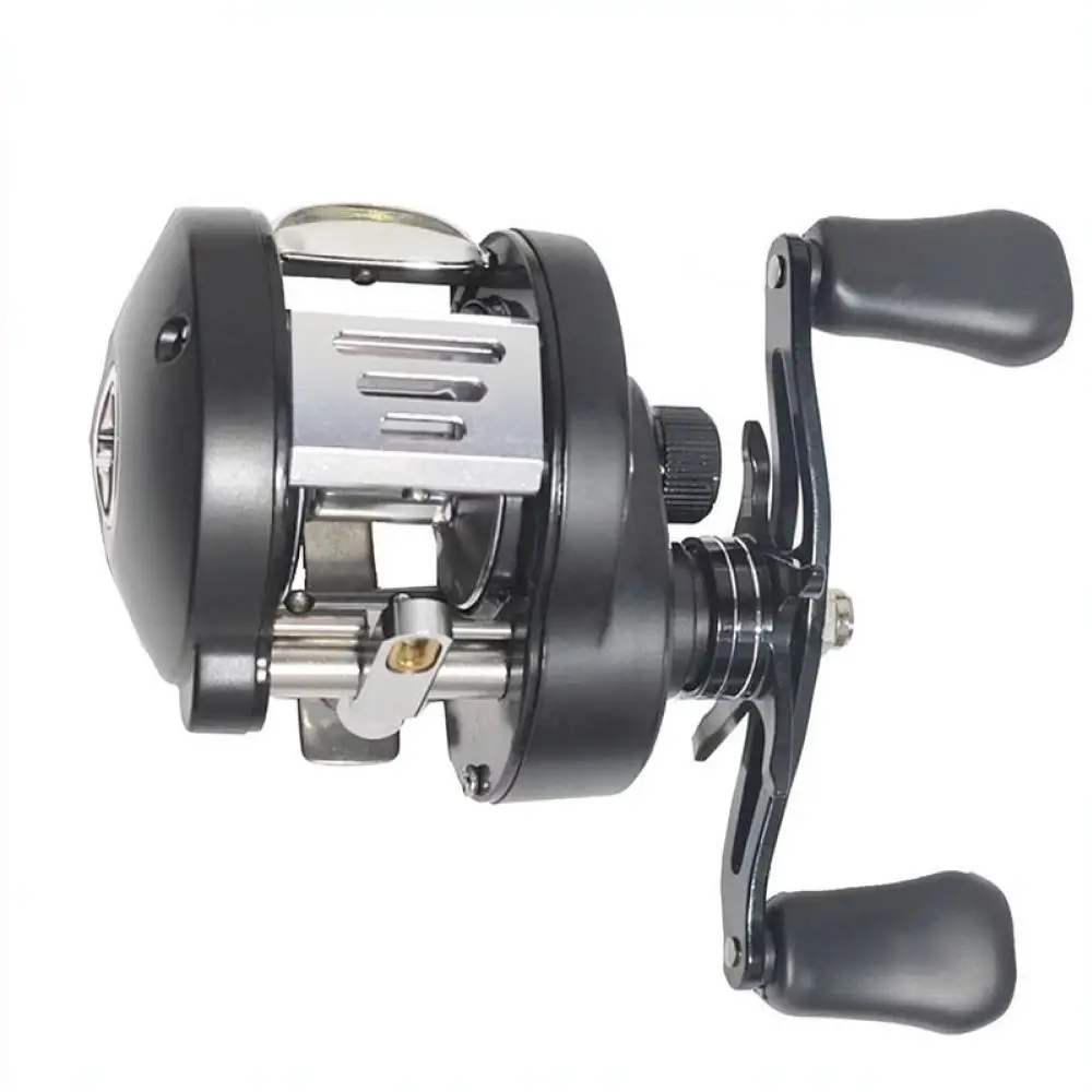 High Quality Metal Drum Baitcasting Reel 12KG Drag Anti Backlash Saltwater Boat Raft Casting Fishing Tackle Equipment