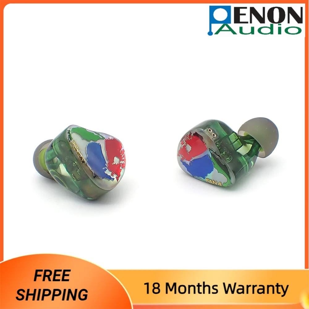

Penon FAN4 2DD +2 BA +1 Electret Electrostatic +1 BCD Hybrid Driver 2Pin 0.78mm HiFi Audiophile In-Ear Earphone IEMs