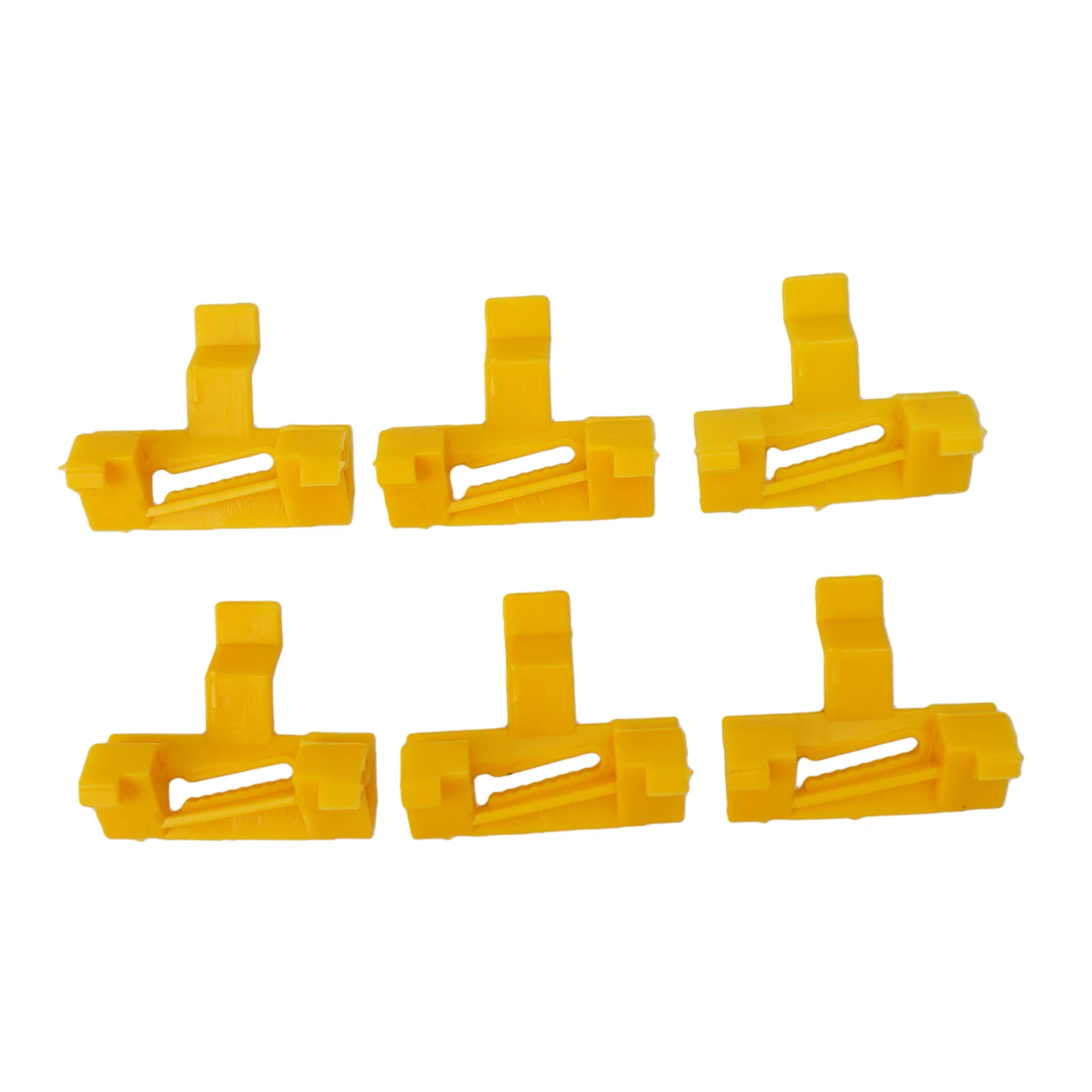 6pcs Glass Decorative Mounting Clips Windshield Moulding Side Trim Clips 30678009 For Volvo S60 XC70 V70 2000-09