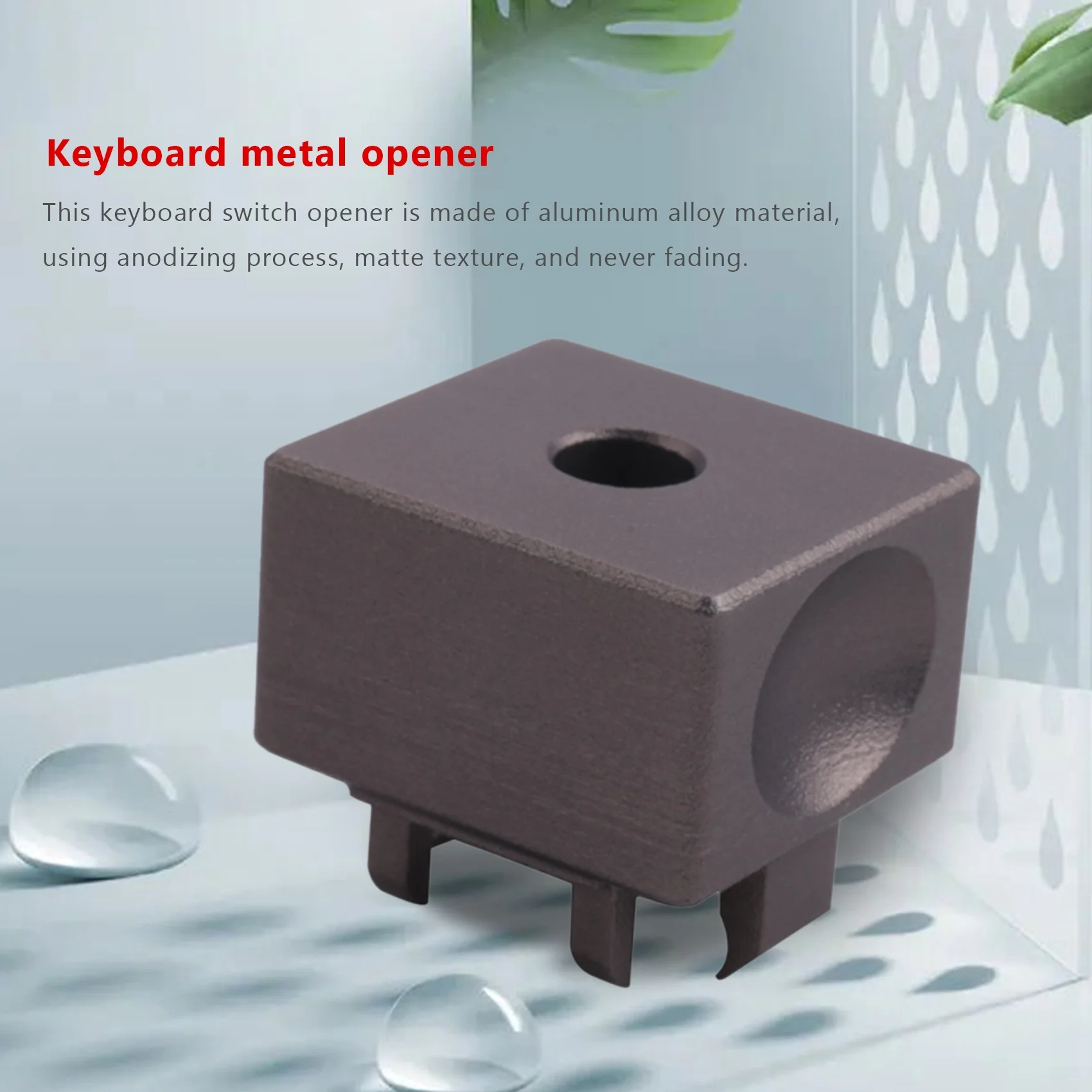 A13M Metal Switch Opener Lubrication Kit Mechanical Keyboard Keycaps Aluminum Alloy Opener Instantly for Cherry Mx Switches