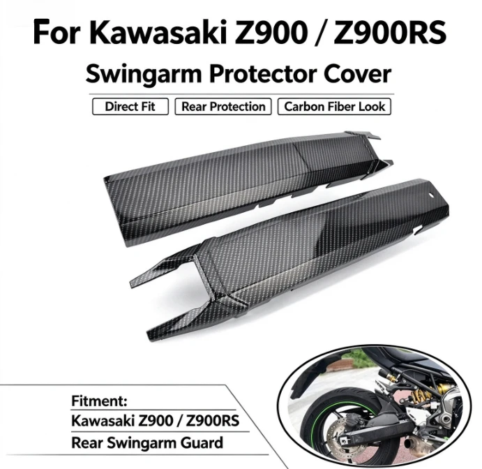 For Kawasaki Z900 Z900RS 2017-2024 Swingarm Cover Rear Protector Guard