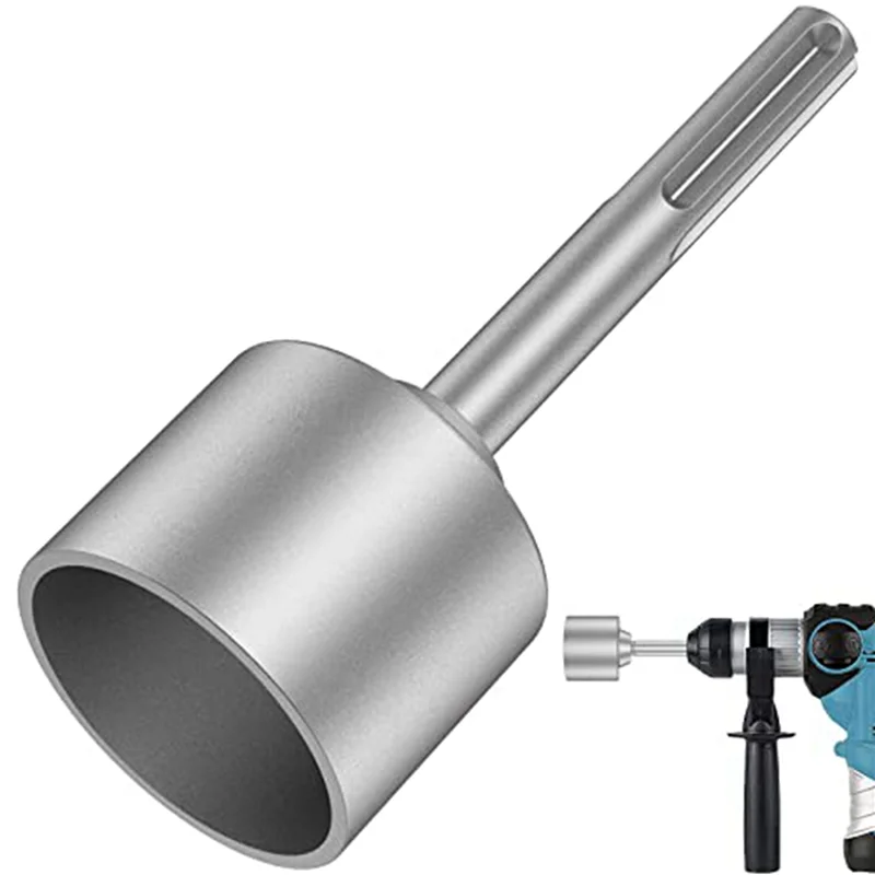 

2X SDS-Max Ground Rod Driver, 65Mm Heavy Duty Steel Drill Bit Driver,For Rotaryhammer Drill Grounding Rods (2.56 In)
