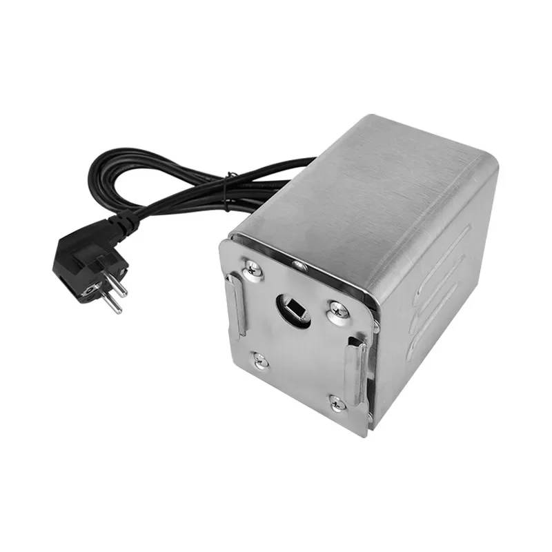 

Universal Replacement Stainless Steel BBQ Grill, Electric Rotisserie Motor with Water Proof On and Off Switch