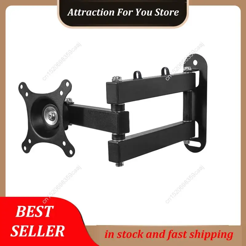 

Лидер продаж, настенное крепление для монитора, регулируемый кронштейн для экрана для регулируемого держателя экрана телевизора 14-27 дюймов, поддержка рамки телевизора