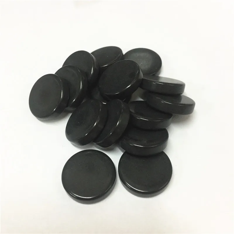 15Pcs/set 20mm New Backgammon piece Dice Blank Glossy Chips Coins Pawn chess accessories