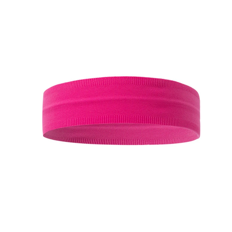 Women\'s Yoga Hair Band Sports Headband Women Men Knotted Turban Head Warp Hair Band Wide Elastic Yoga Sport Headband