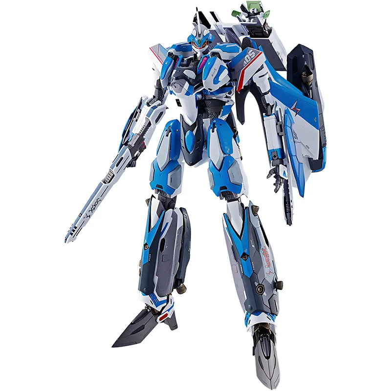 بانداي الأصلي عمل الشكل DX سوبر سبيكة VF-31J (سيجفريد) ألعاب شخصيات الحركة للبنين هدية تحصيل نموذج الحلي