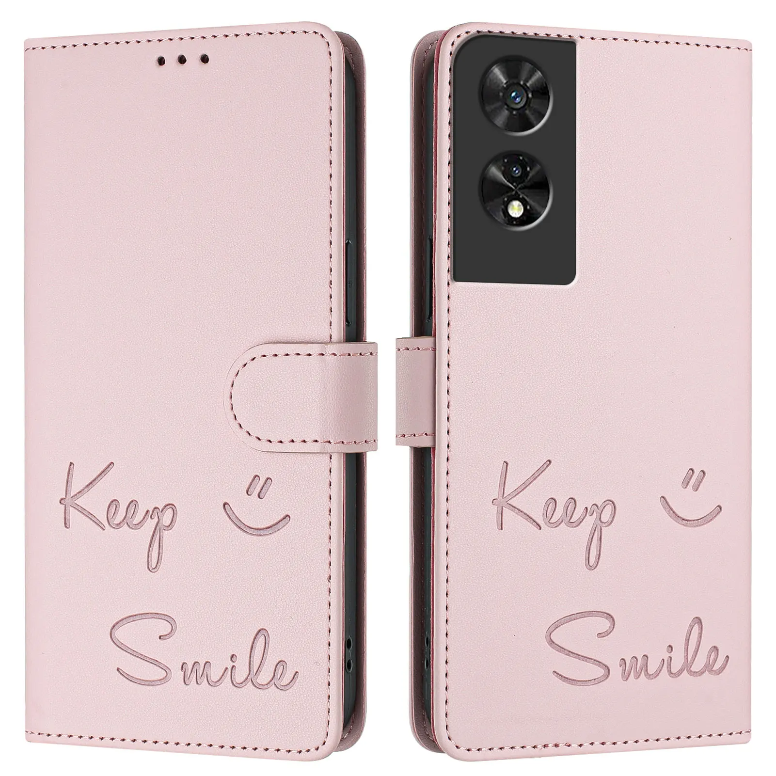 Étui portefeuille magnétique pour TCL 605 505 60R 503, anti-chute, luxe, avec fente pour cartes, antichoc, fermeture magnétique, support en cuir, coque de téléphone
