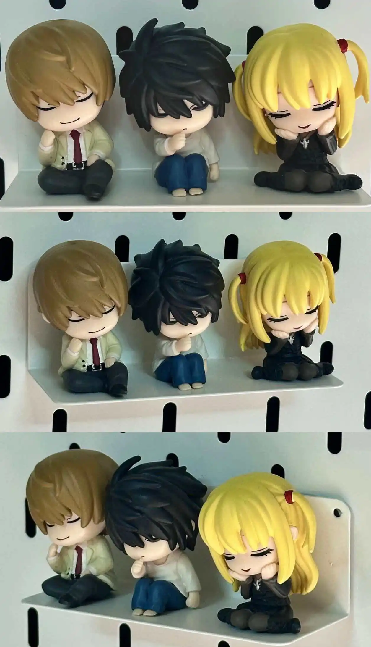 

Anime Death Note Shoulder To Shoulder Blind Box Kawaii Action Figure Cute Anime Character Desktop Decoration Gift For Fans