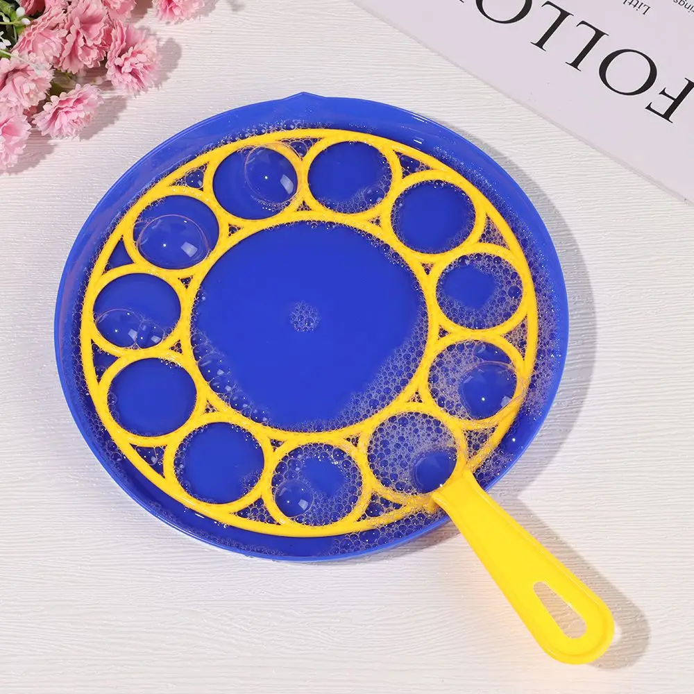 Regalo per bambini Bacchetta per bolle Divertimento all'aria aperta Macchina per bolle grandi che soffia strumento per bolle Set di bolle di sapone