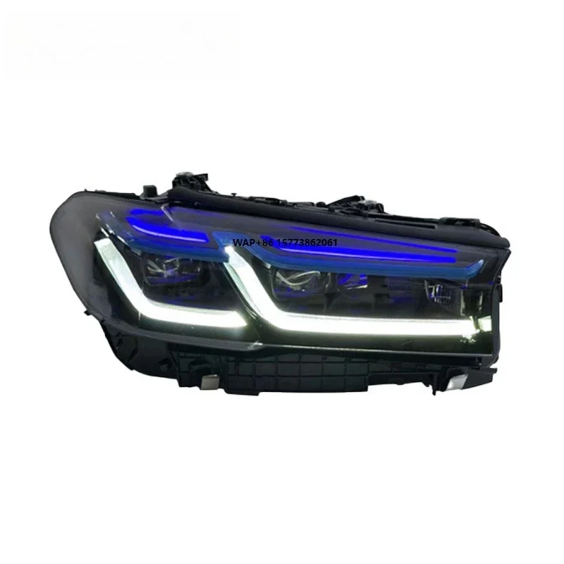 

Светодиодная фара (1 шт.) с автоматической системой освещения, автомобильные фары, компоненты для транспортных средств, подходят для моделей 5 серии 2018-2022 годов