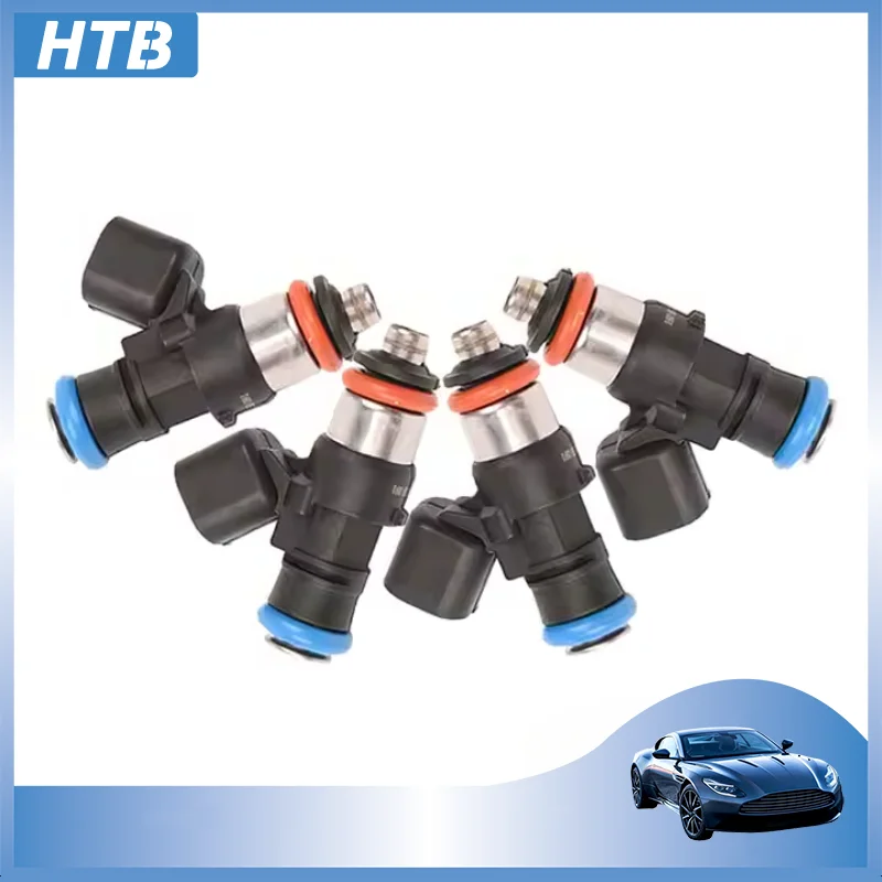 4pcs Fuel Injector 0280158091 fit for Mazda CX-9 Flex Frod Taurus Lincoln MKZ Edge Mercury Sable 3.5L 3.7L 842-12353 ZZJ1-13-250