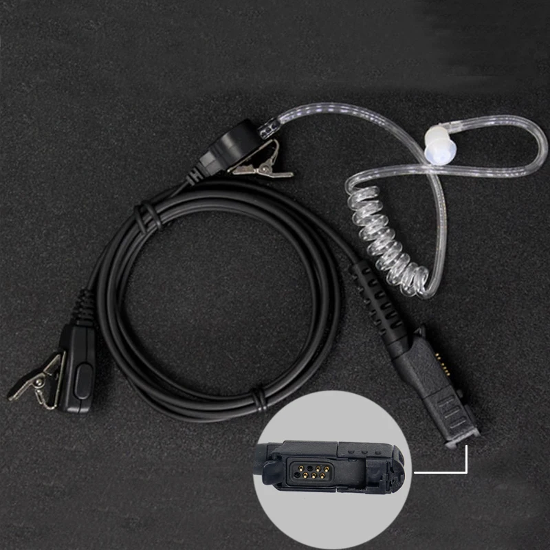 

Наушник с воздушной трубкой, гарнитура PPT, микрофон для Motorola MTP3550 MTP3100 MTP3200 MTP3250 3500 XIR P6600 DEP570, радио