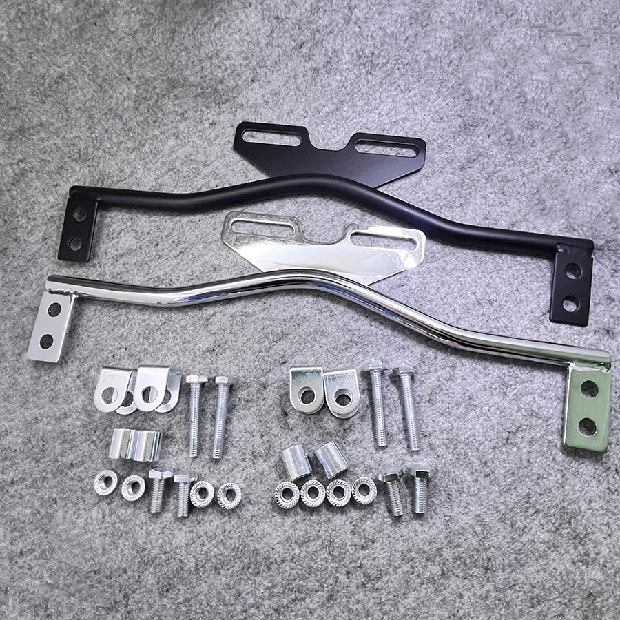 

Motorcycle Auxiliary Passing Light Bracket Front Headlamp Spot Turn Signal Indicator Bar Holder For Kawasaki Yamaha Benelli