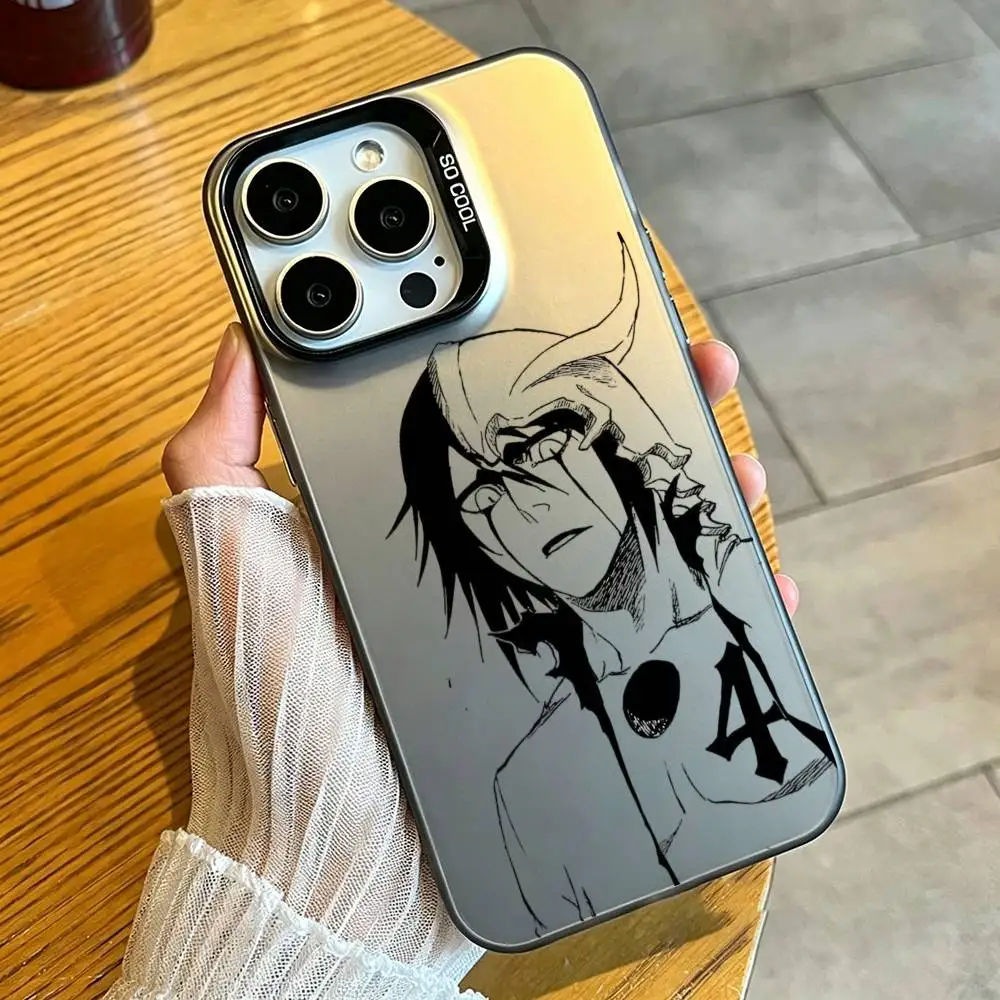 Ulquiorra Cifer B-Bleach M-Manga Phone Case For IPhone 17,16,15,14,13,12,11,Mini,Pro,E,MAX White Candy Matte Cover