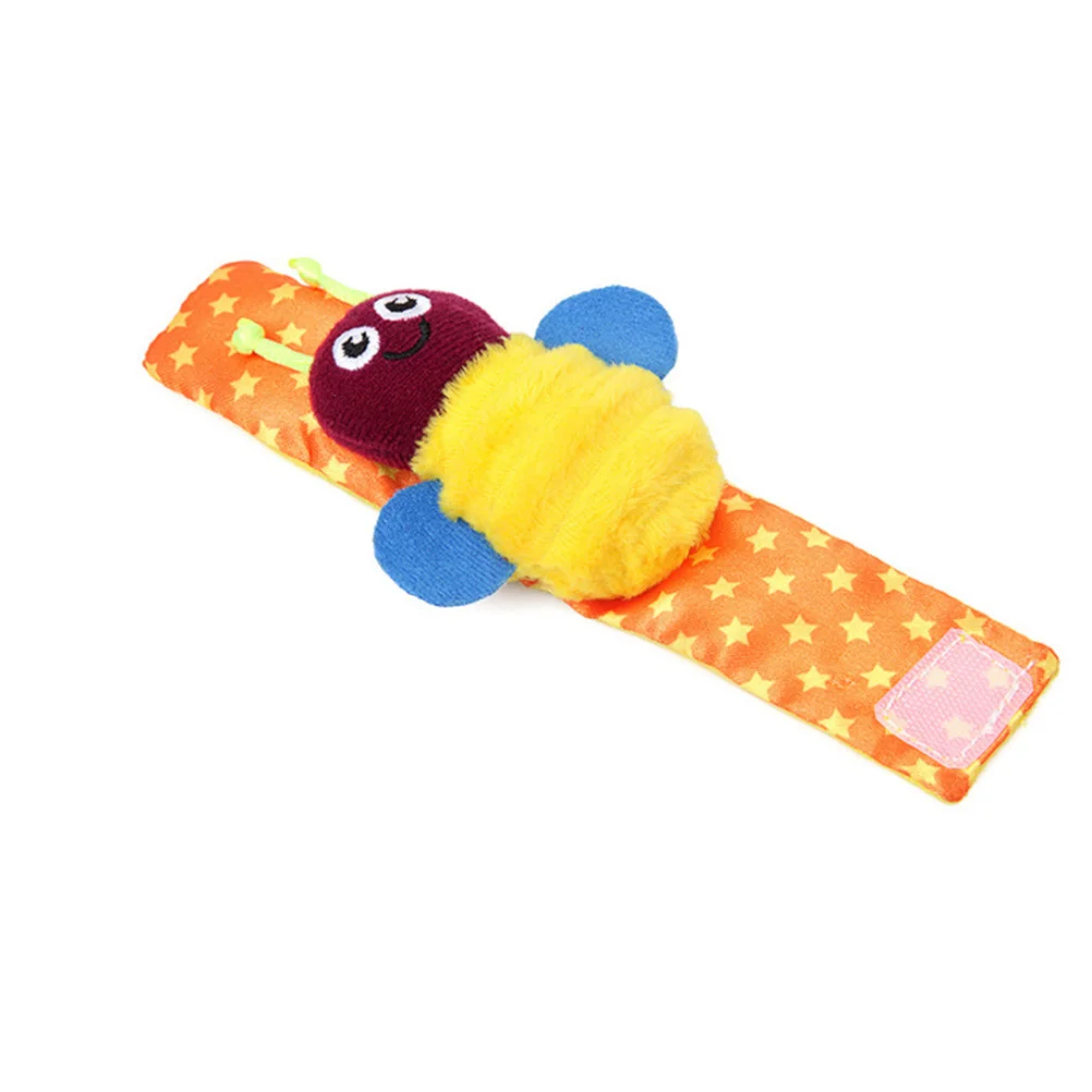 สายรัดข้อมือเด็กทารกแบบมีกระดิ่ง 2 ชิ้น น้ำหนักเบา สวมใส่สบาย สำหรับเด็กวัยหัดเดิน กระตุ้นพัฒนาการ