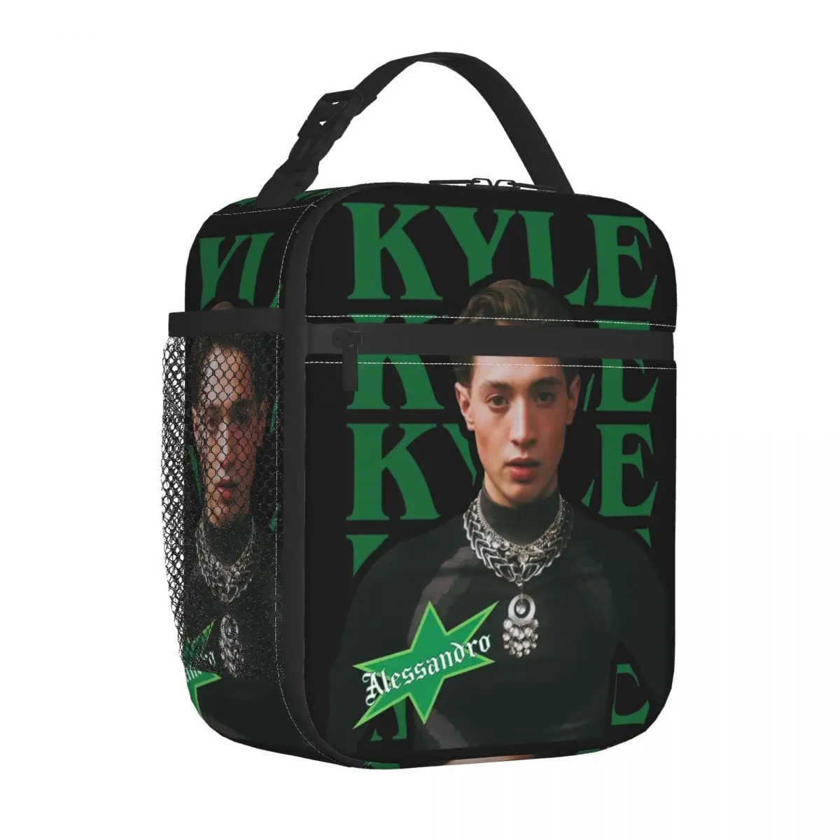 

Kyle Alessandro Lighter Eurovisions термоизолированная сумка для обеда для работы портативная сумка для еды контейнер термохолодильник ланч-боксы