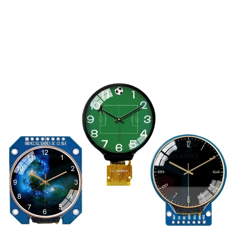 1.28 inch round screen TFT module 240x240 high definition IPS full view LCD full color RGB