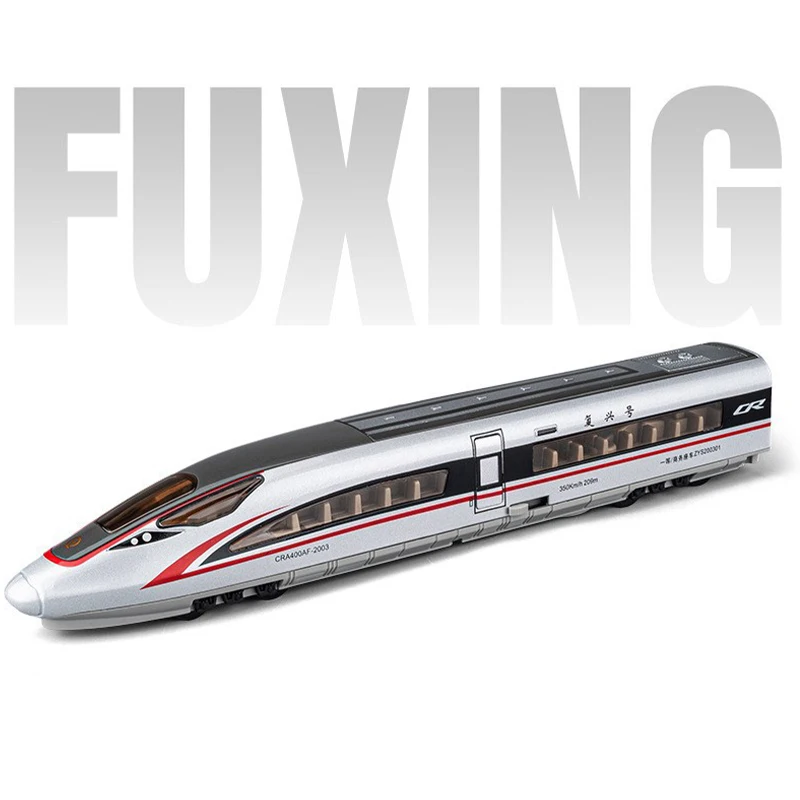 Remote Controlled Alloy High-Speed Railway Fuxing High-Speed Train Model Simulation Harmony Children'S Train Toy Electric Train