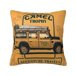 Camel Trophy Defender 110 Pillow Covers for Sofa Nordic Cushion Cover Square Pillowcase